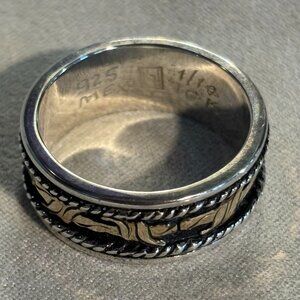 Hyo Silver Men's Ring size 11